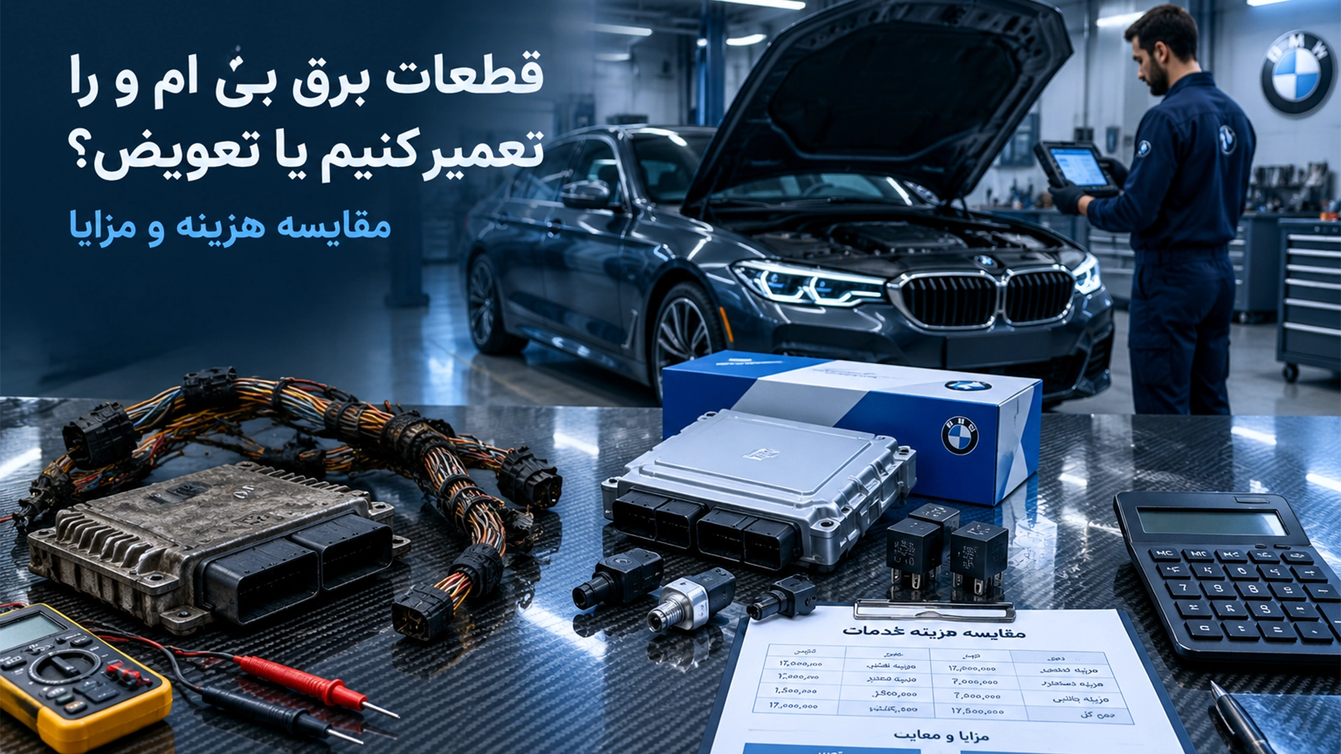 قطعات برق بی ام و