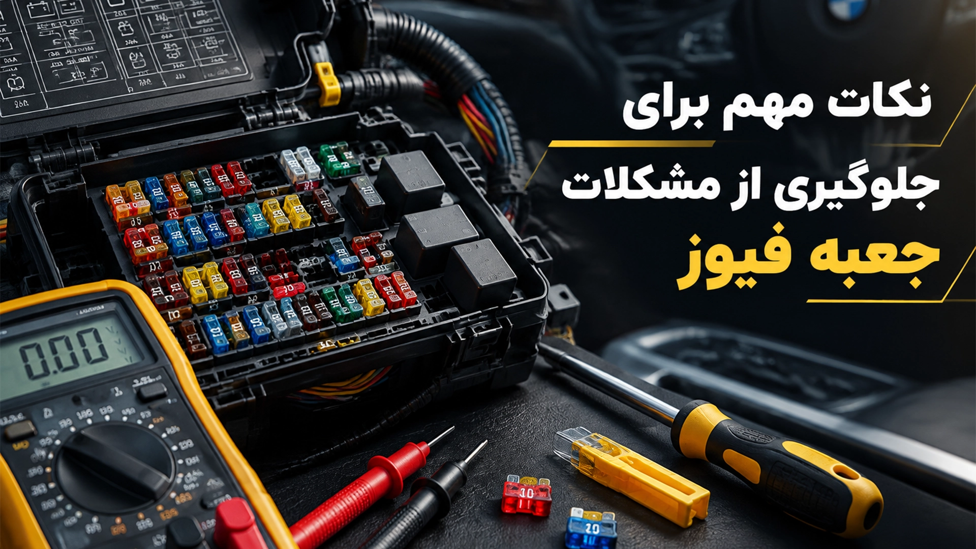 نکات مهم برای جلوگیری از مشکلات جعبه فیوز